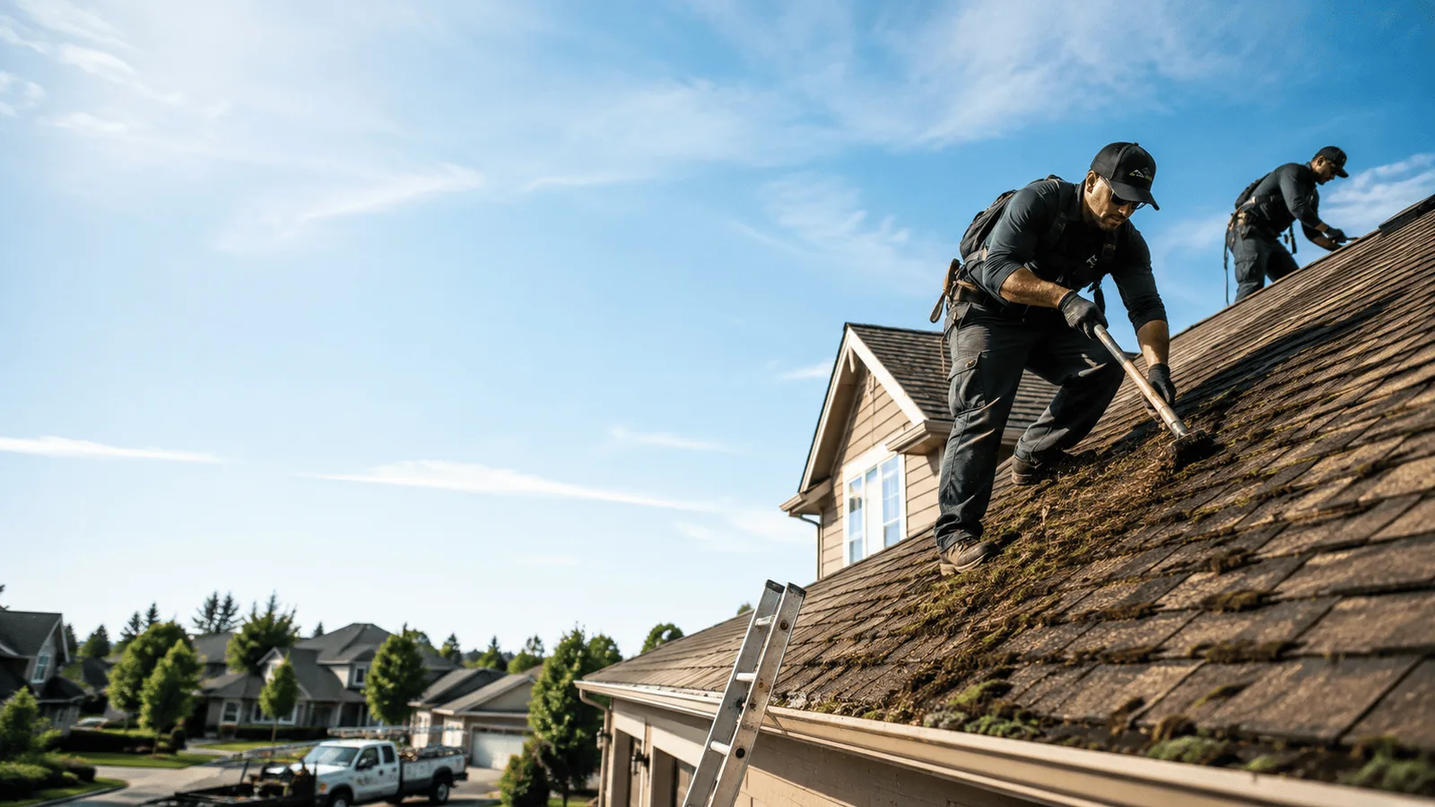 Roof Moss Removal in Saucier, MS near me